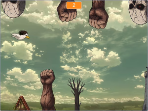fappy bird version anime gaviota tatakae eren