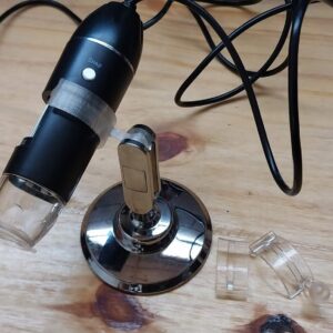 STL Diseño Soporte Microscopio USB