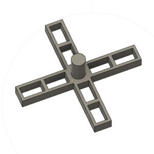 STL Diseño Espaciador Cerámica Porcelanato 3mm (para colocación)